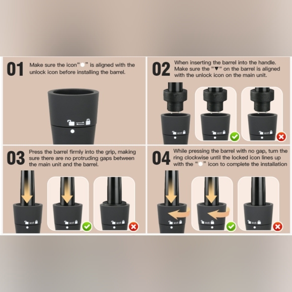 5 in 1 Curling Iron/Wand/Straightener Set with Interchangeable Barrel - Picture 8 of 8